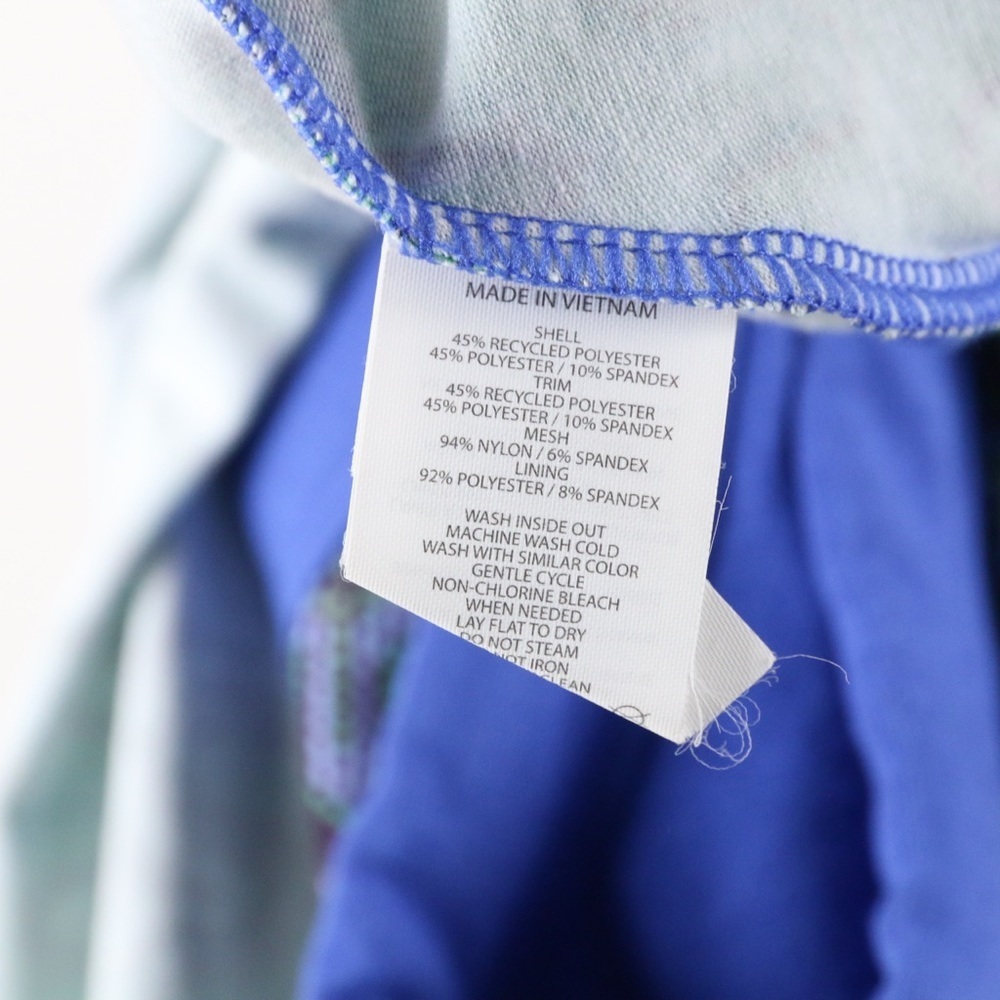 Prana Blue and Green Mini Dress - Picture 8 of 8